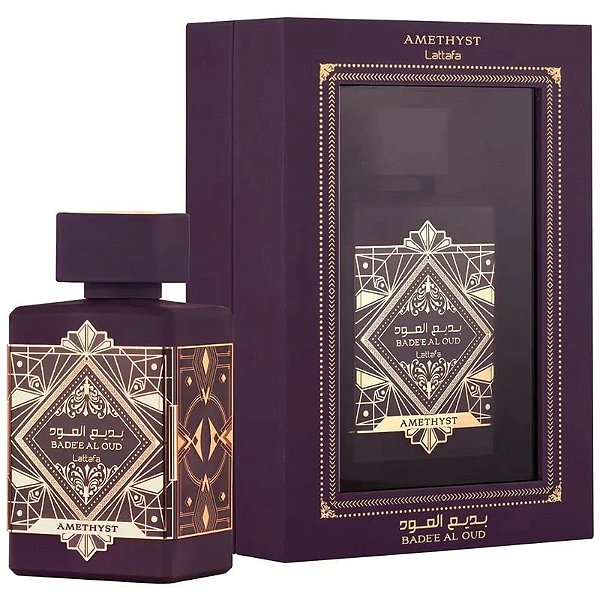 Perfume Lattafa Bade'e Al Oud Amethyst EDP 100mL - Unissex