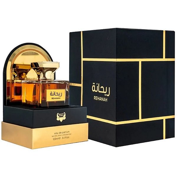 Perfume Rehanah Black EDP 100mL - Unissex - Loja Online