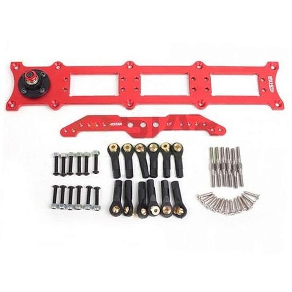 Modelismo 6Sh Metal Rudder Mount 3 Servos Sacfn3 C