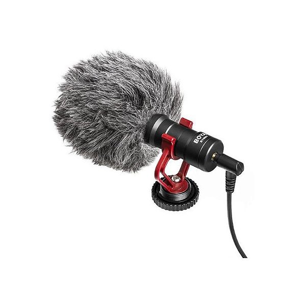 Microfone De Lapela Boya By-M2 Para Dispositivos Ios