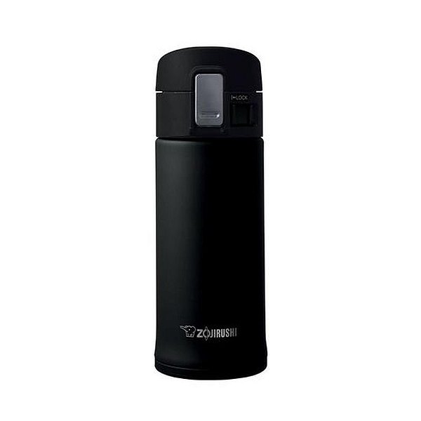 Garrafa Térmica De Aço Inox Zojirushi 360Ml - Cor Preto