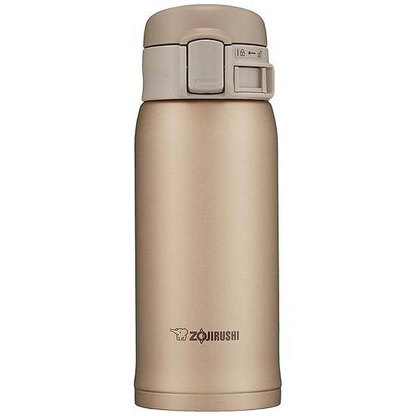 Garrafa Térmica Zojirushi Sm-Se36Nz 360Ml - Bege Ouro