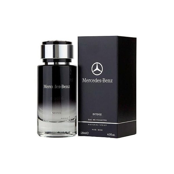 Perfume Masculino Mercedes Benz Intense Men Edt 120Ml - Fragrância Amadeirada Com Toques Cítricos
