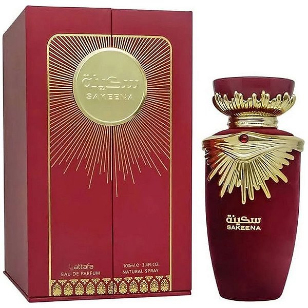 Perfume Feminino Lattafa Sakeena EDP 100mL - Elegância e Sofisticação