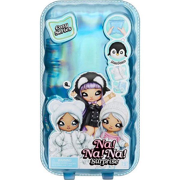 Boneca Surpresa Cozy Series 2 em 1 Na!Na!Na! - 582649