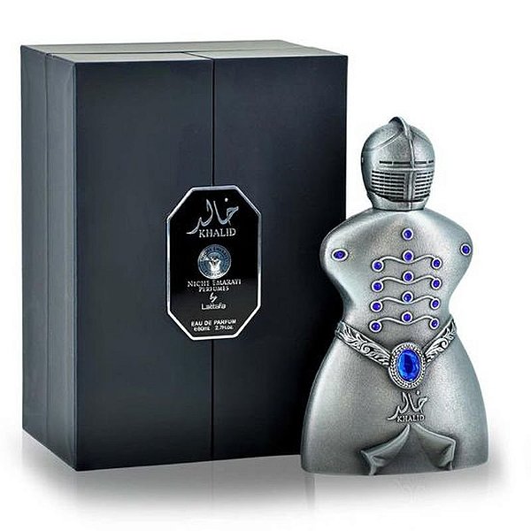 Perfume Khalid Unissex Emarati - Eau de Parfum Lattafa 80ML