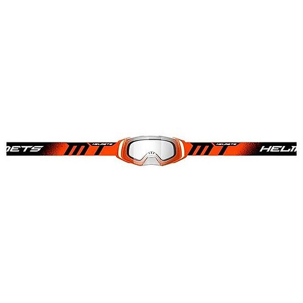 Óculos Motocross MT Helmets MX Evo Life A4 - Laranja Fluorescente