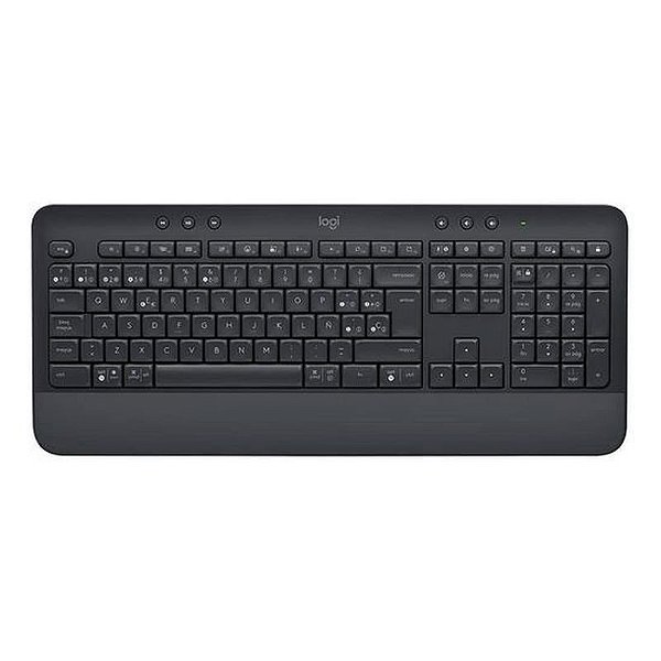Teclado Logitech K650 Wireless/Bluetooth Preto - Conforto e Praticidade