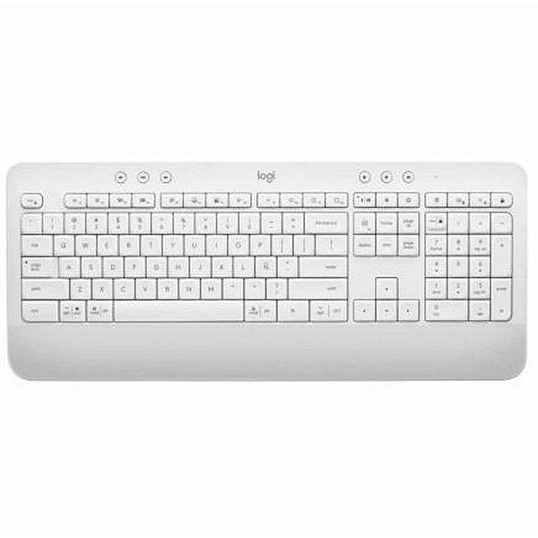 Teclado Logitech K650 Wireless Bluetooth Branco - Modelo 920-010964