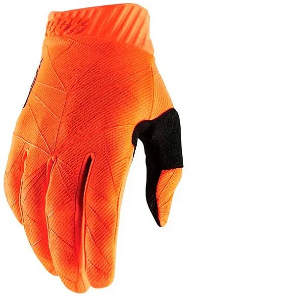 Luvas De Moto Ridefit 100% Tamanho M 10014-260-11 - Laranja E Preto