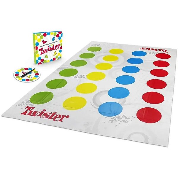 Twister - Jogo de Diversão para 2 ou Mais Jogadores - Hasbro 98831