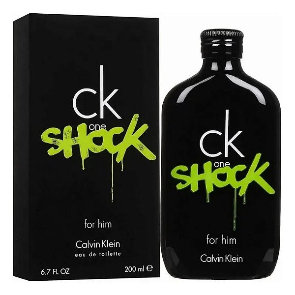 Perfume Calvin Klein CK One Shock Masculino 200mL - Eau de Toilette Unissex