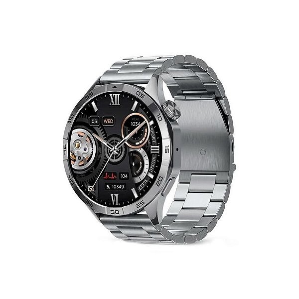 Relógio Inteligente G-Tide Power SWA015 - Prata Elegante e Funcional