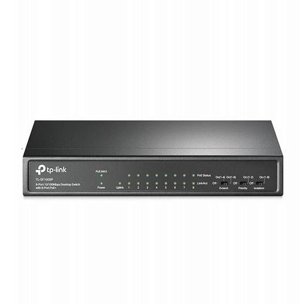 Switch Hub Tp Link 09P TL-SF1009P 10/100 8P PoE