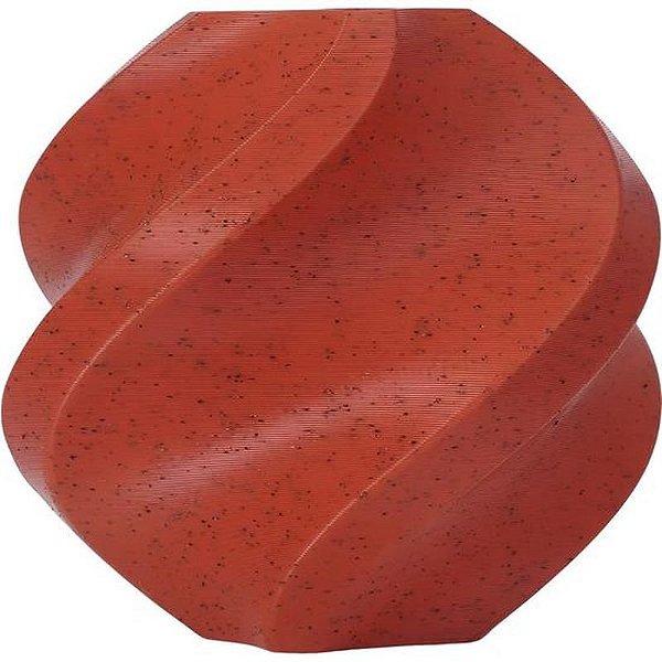 Filamento PLA de Mármore 1.75mm - Granito Vermelho para Impressora 3D Bambu Lab
