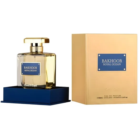 Perfume Bakhoor Royal Ocean EDP 100mL - Unissex Luxuoso
