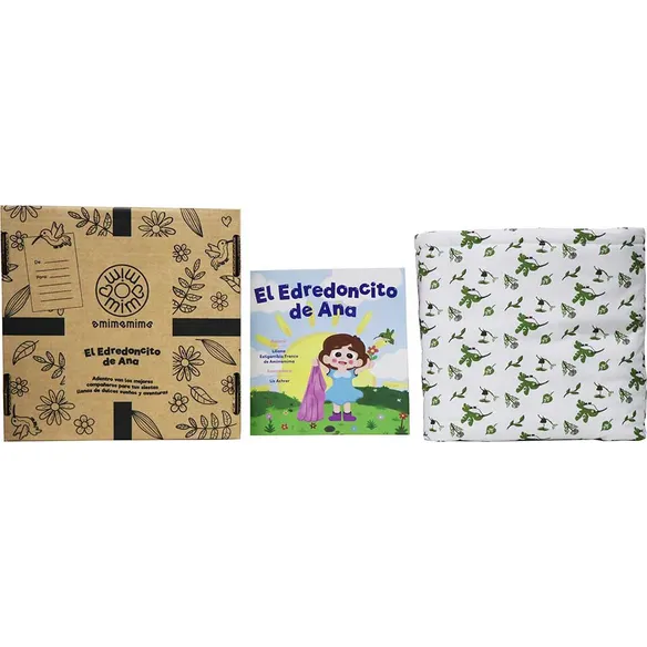 Manta De Bebê Ana + Livro De Contos