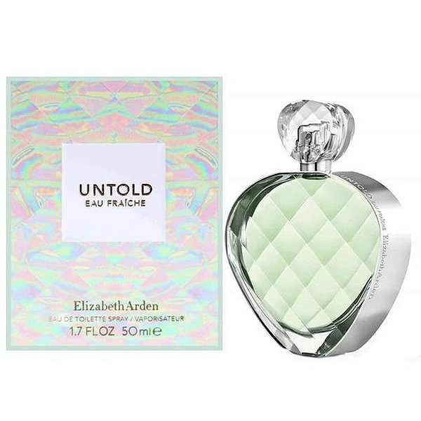 Perfume Eliz.Arden Untold Eau Fraiche 50ml EDT 085805176747 - Fragrância Floral e Refrescante