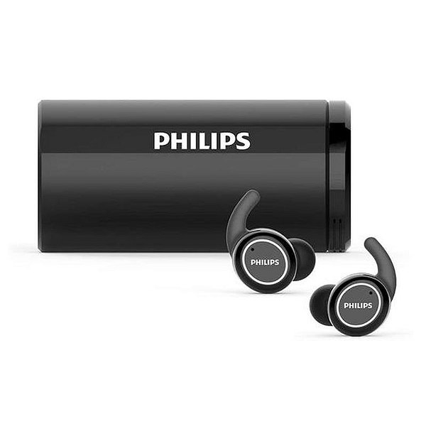 Fone de Ouvido Bluetooth Philips TAST702 - Estilo Sem Fio - Cor Preta