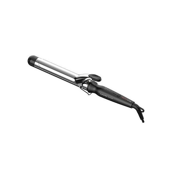 Modelador de Cachos Gama Salon Curl Airy 32mm - Bivolt Preto e Prata