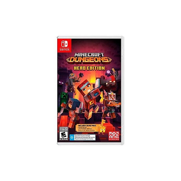 Minecraft Dungeons Edição Definitiva - Nintendo Switch