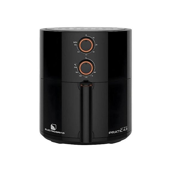 Fritadeira Air Fryer Eletrobras EBAF-43B 4,3L 110V - Cozinha Saudável e Prática