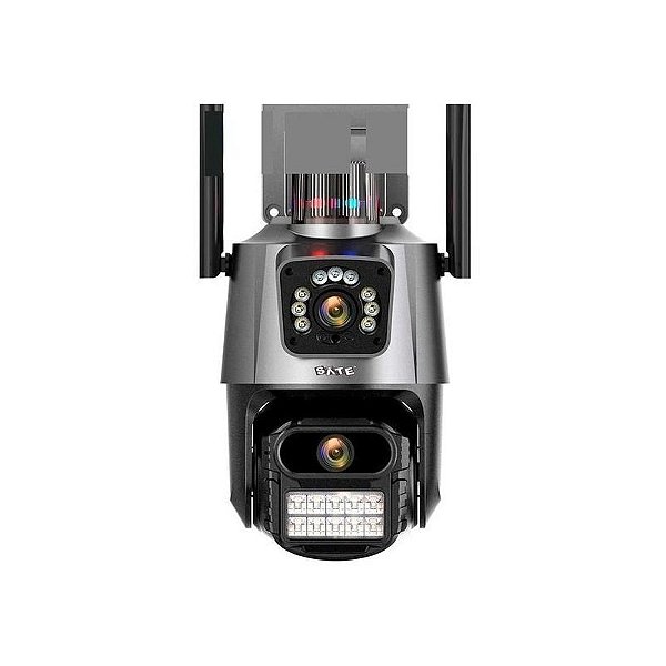 Câmera IP Sate A-CAM009D 4MP com Conexão Wi-Fi e Duas Lentes - Icsee