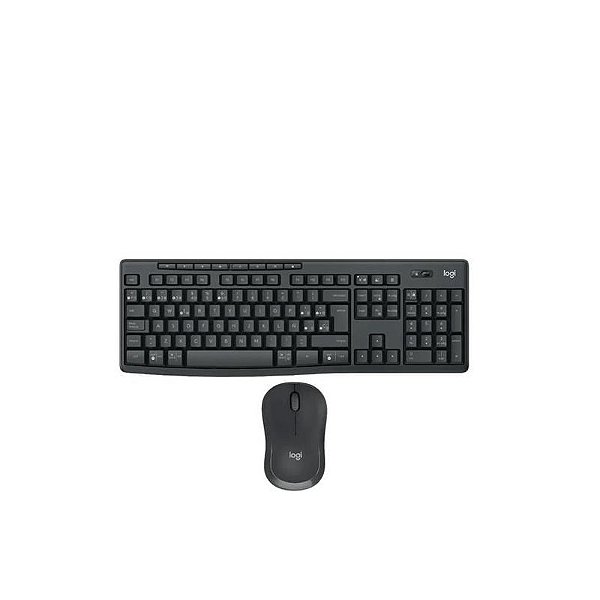 Combo Teclado e Mouse Sem Fio Logitech MK370 - Ergonomia e Conectividade Avançada