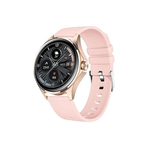 Smartwatch FTX AM12-RGP - Dourado Rosa Elegante e Funcional