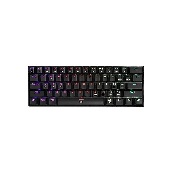 Teclado Mecânico Redragon Dragonborn K630RGB USB com Iluminação RGB - Preto