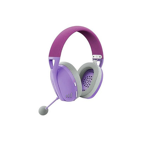 Fone de Ouvido Gamer Redragon Ire Pro H848 Wireless Roxo
