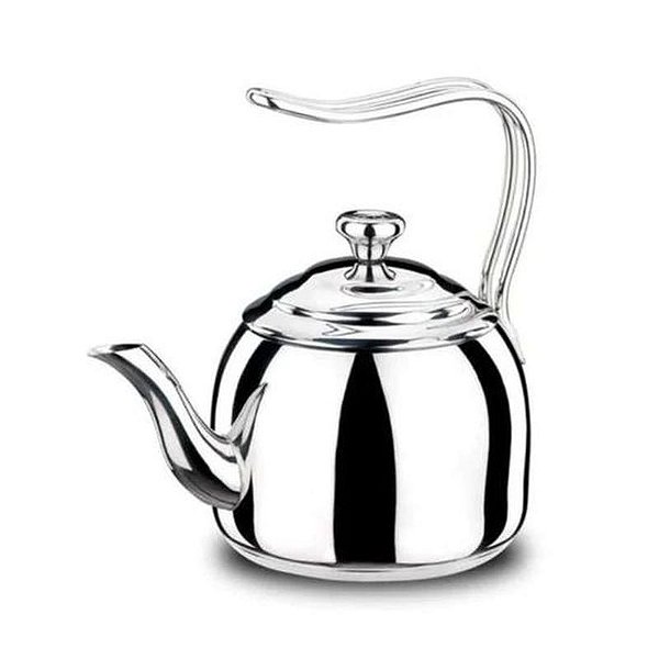 Korkmaz Pava Inox Droppa Aço 2.7L - Panela de Cozinha Durável e Elegante