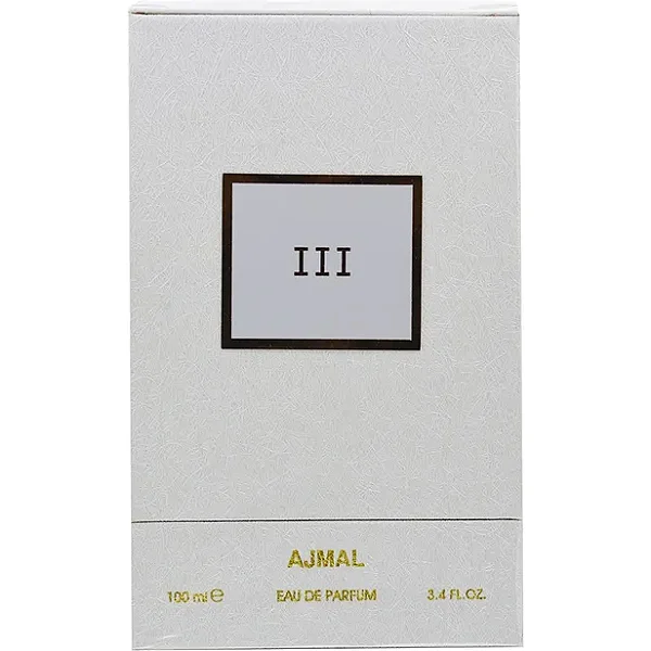 Perfume Feminino Ajmal Blanche Collection Iii Edp 100Ml - Luxuoso E Floral