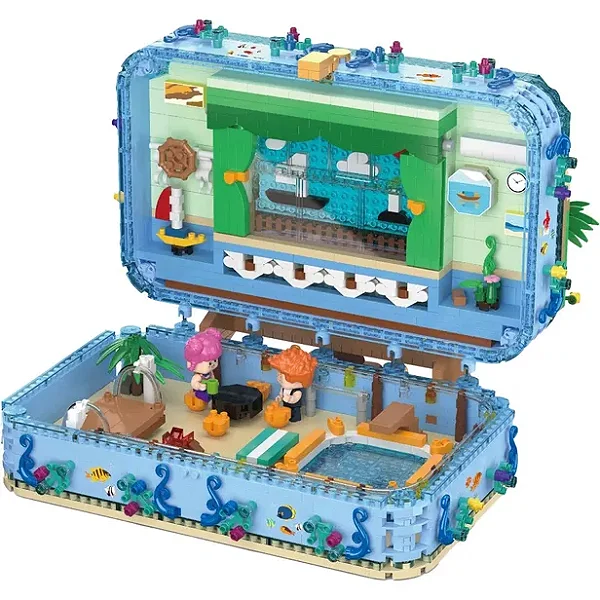 Blocos de Construção Criativos Verão Quente Koco - 04035 2000 Peças