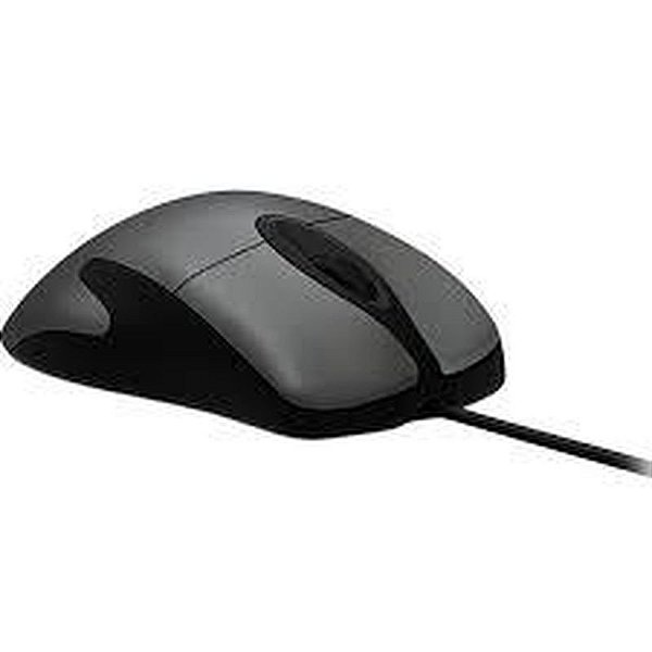 Mouse Microsoft Classic Intellimouse HDQ-00001 - Cinza - Conforto e Precisão para Trabalho
