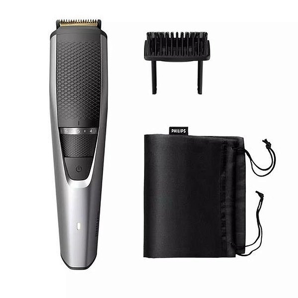 Cortador de Barba Elétrico Philips BT-3222 - Recarregável - Preto e Prata