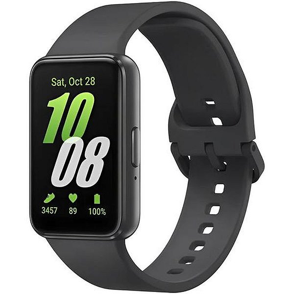 Relógio Smart Galaxy Fit 3 Sm-R390Nza - Cinza Ajustável