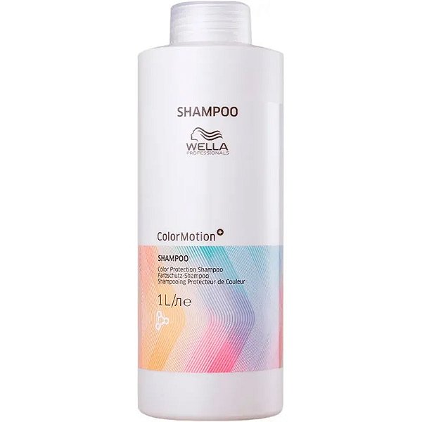 Shampoo Wella Professionals Color Motion 1L - Proteção e Longa Durabilidade das Cores