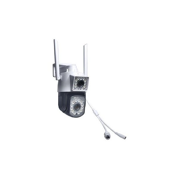 Câmera IP Sate A-CAM010D 4MP Externa Dual Canal Icsee
