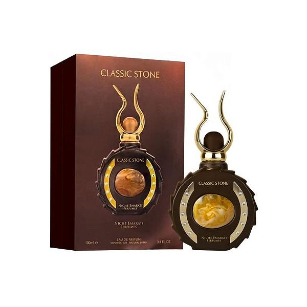 Perfume Unissex Lattafa Classic Stone 100ML - Elegância Emarati e Sofisticação