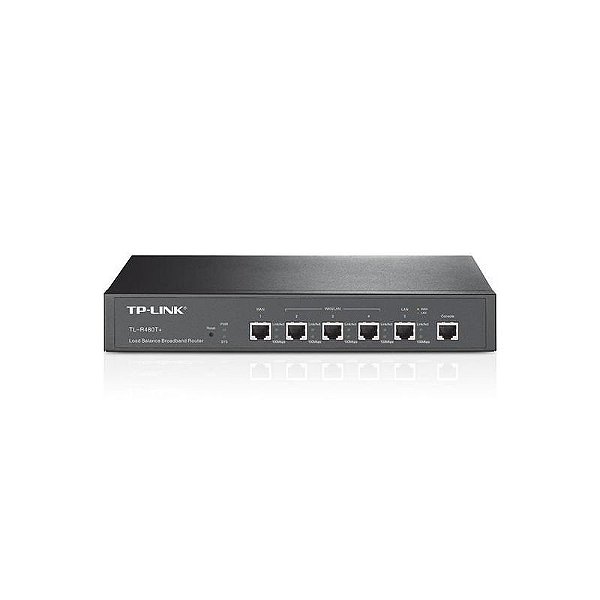 Roteador TP-Link TL-R480T+ com Balanceamento de Carga - Preto e Desempenho Superior
