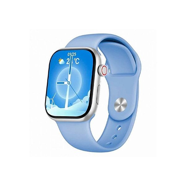 Relógio Inteligente FTX FTXA10P-SVLB Prata e Azul - Tecnologia e Estilo em Seu Pulso