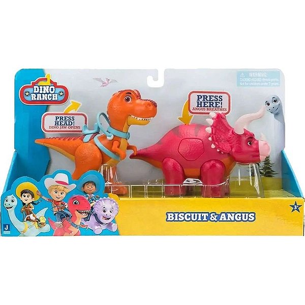 Biscoito Dino Ranch & Angus Jazwares - Modelo Dnr0008
