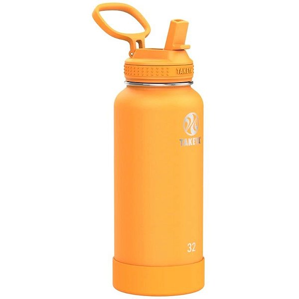 Garrafa Térmica Takeya 950mL - Corante Clementine