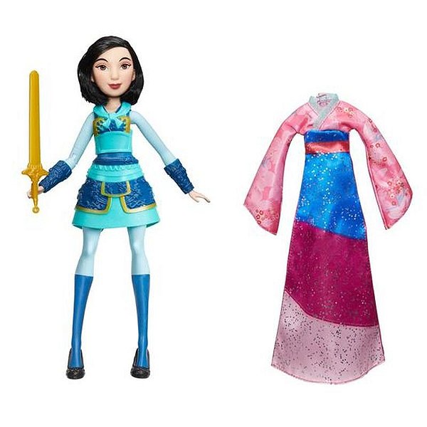 Boneca Hasbro Disney Princesa E2065 Aventura Mulan