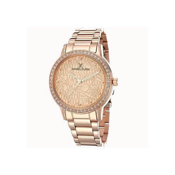 Relógio Feminino Daniel Klein DK.1.12497-3 - Rose Gold Feminino Elegante