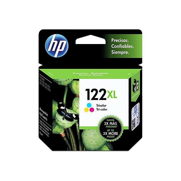 Tinta Hp 122Xl Cor Ch564Hl 7 5Ml