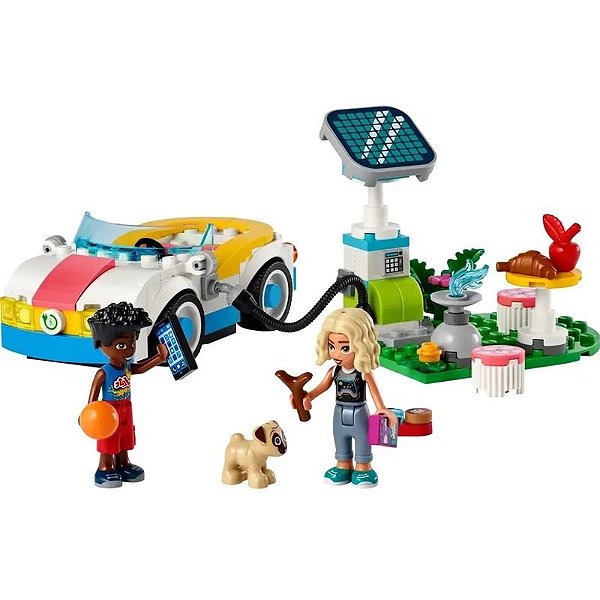 Carro Elétrico da Lego Friends com Carregador - 42609 (170 peças)