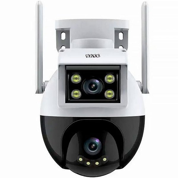 Kit de Câmeras IP Wi-Fi A-CAM008D para Exterior - Branca e Preta