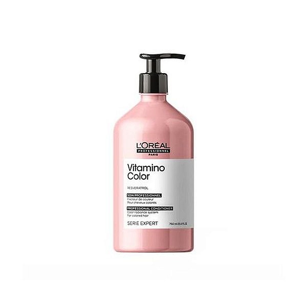 Condicionador Loreal Serie Expert Vitamino 750ML para Cabelos Coloridos e Sensíveis